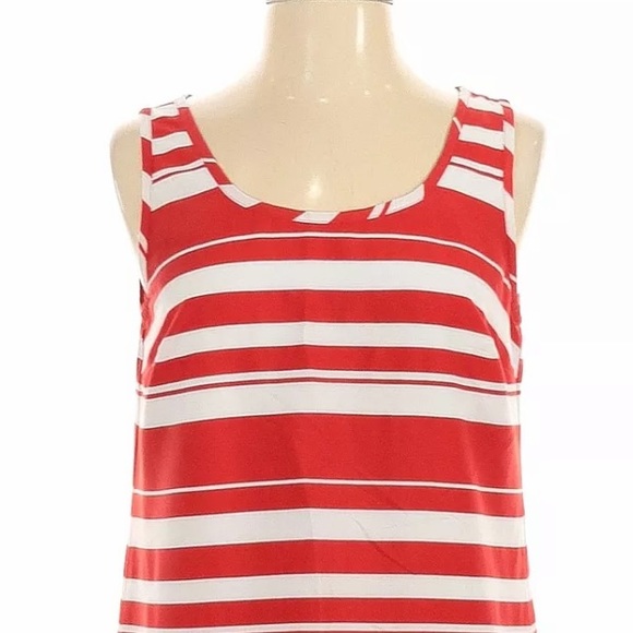TOMMY HILFIGER-🧨🇺🇸⭐️ Perfect Summer/4th of July Dress w/Red & White Stripe - Picture 8 of 9
